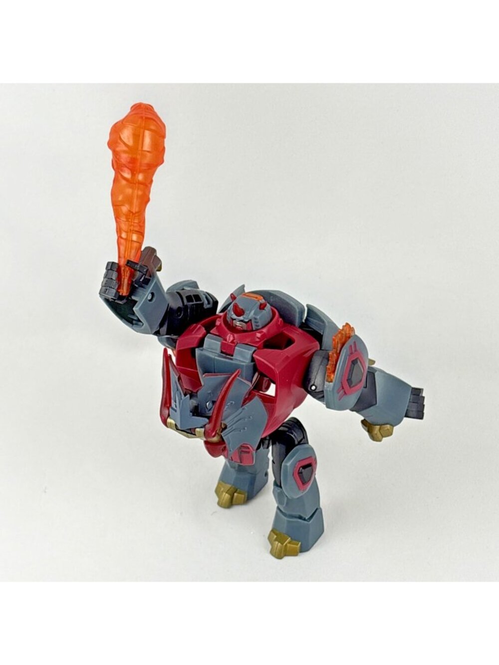 Transformers Animated Deluxe Class Dinobot Snarl 2007 Hasbro C-1063B with Club